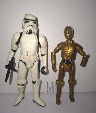 2 figuras STAR WARS HASBRO