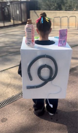 Disfraz lavadora para niño/a