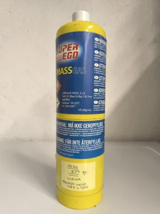 Botella de gas SUPER-EGO MAPP (Mass Gas)