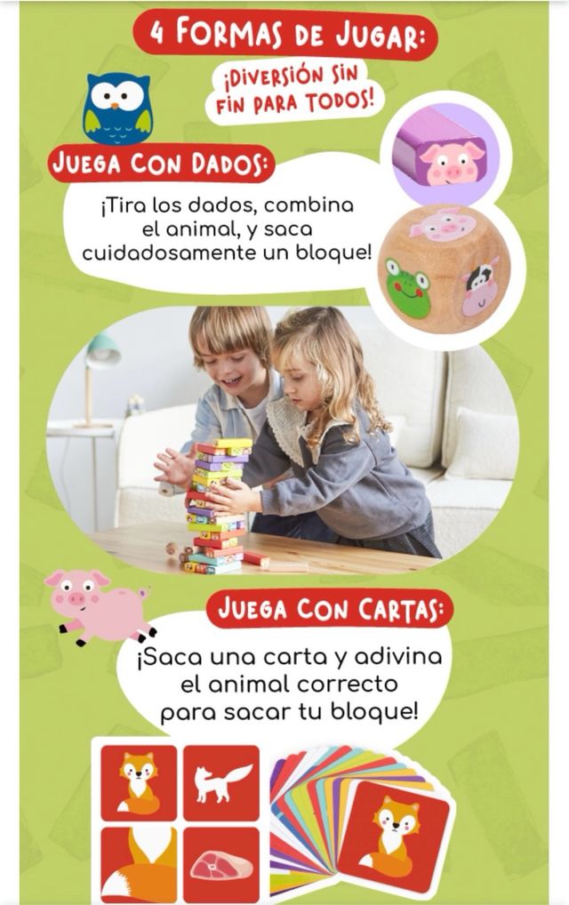 Juego de Bloques de Madera