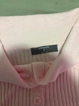 Playera rosa hombros Primark Talla M