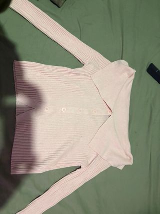 Playera rosa hombros Primark Talla M