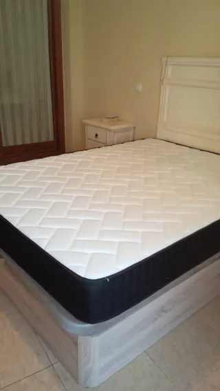 Canapé abatible y colchón 1.50x2.00