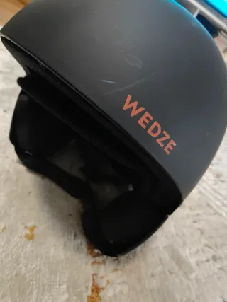 Casco de esquí Wedze negro