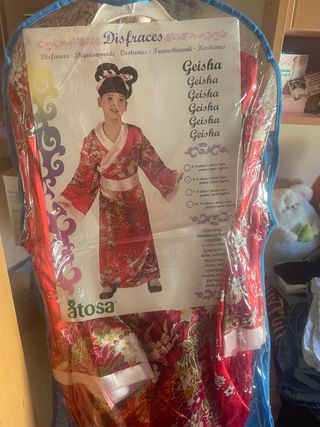 Disfraz Geisha Atosa Talla 5-6
