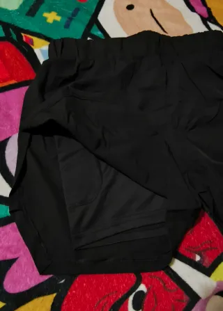 Pantalones cortos VECET gimnasio negros