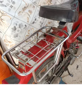 Portabultos Vespino Cromado