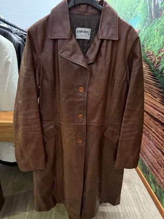 Lote de chaquetas de piel vintage