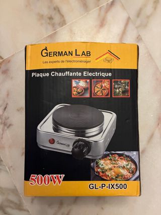 Placa Calefactora Eléctrica German Lab 500W