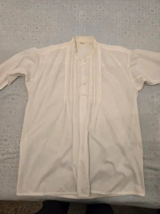 Traje Fallero Hombre Azul y Dorado