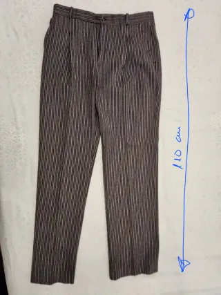 Traje Fallero Hombre Azul y Dorado