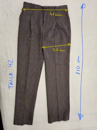 Traje Fallero Hombre Azul y Dorado