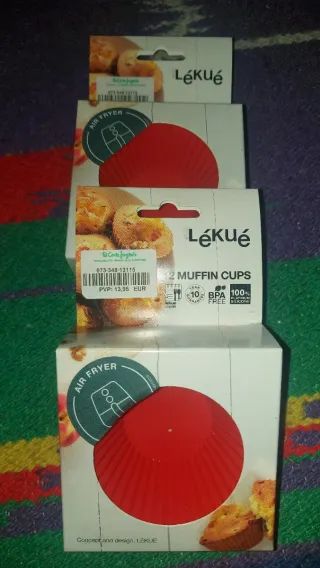 12 Copas Muffin Lékué Air Fryer