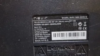 Televisor Nevir Negro