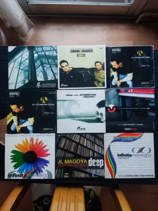 Lote CDs Electrónica House y Underground