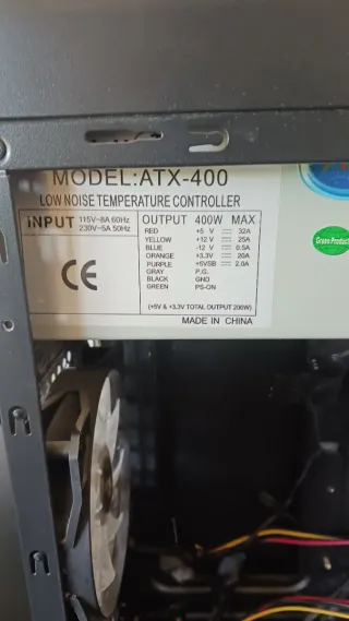 Torre PC Negra Gaming