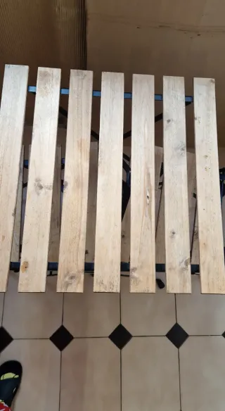 Mesa y 2 Sillas Plegables Terraza