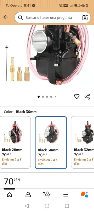 Carburador mikuni 30mm Nuevo