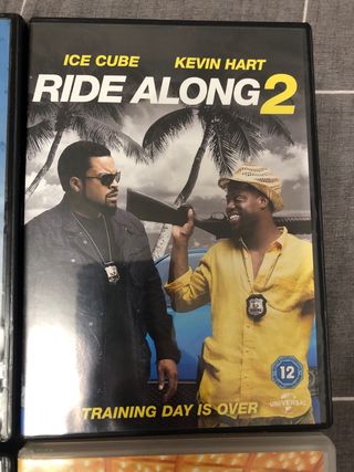 Pack 4 Películas DVD: Ride Along 1 y 2, Hangover