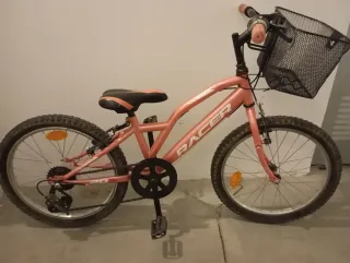 Bicicleta niña 20 Racer rosa