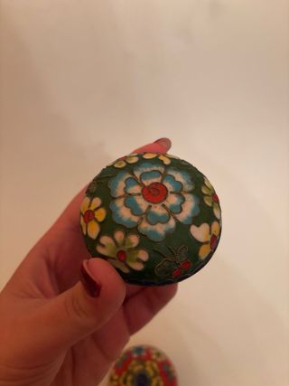 3 Pastilleros/Adornos Decorativos