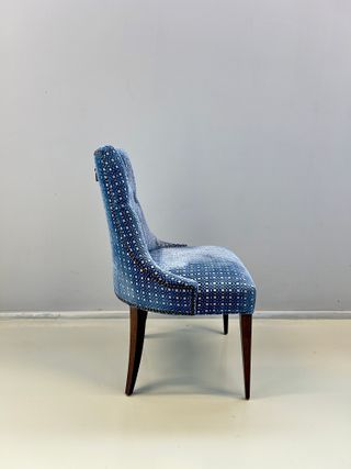 Pareja Sillas Baker Tapizadas Modelo B