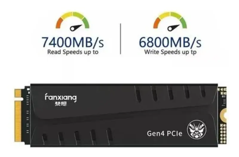 Nuevo ,SSD Fanxiang 1TB NVMe M.2 PCIe 4.0 afbeelding 3