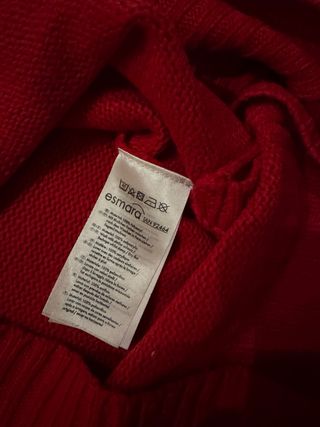 Jersey cuello alto manga corta botones