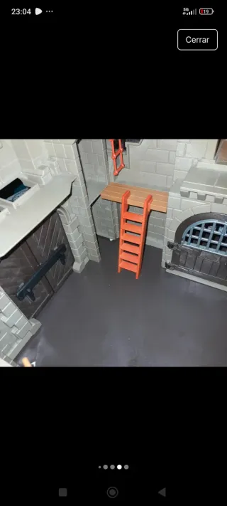 Castillo Playmobil con caballero