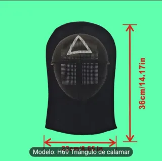 Disfraz mono rojo capucha y cremallera y máscara