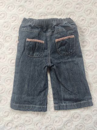 Lote 3 pantalones bebé niña