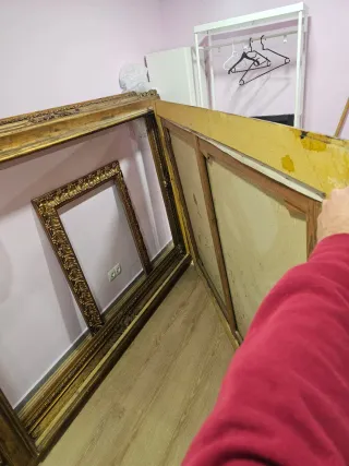 Pintura al óleo antigua