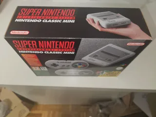 Nintendo Super Nintendo Classic Mini Nueva