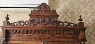 ⚜️Alacena Antigua Madera y Cristal⚜️