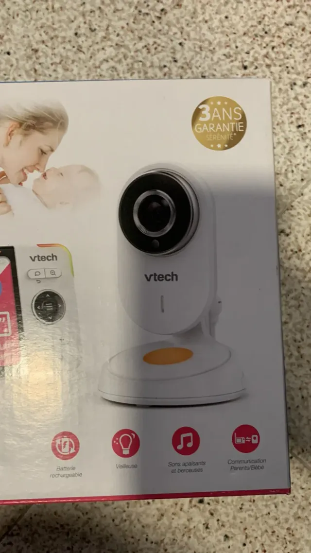 Vigilabebés Vtech Pantalla LCD HD 5