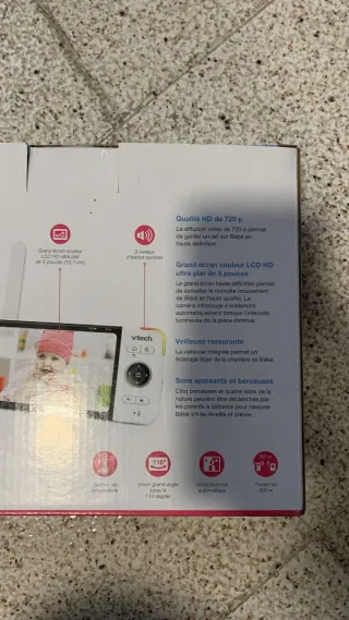 Vigilabebés Vtech Pantalla LCD HD 5