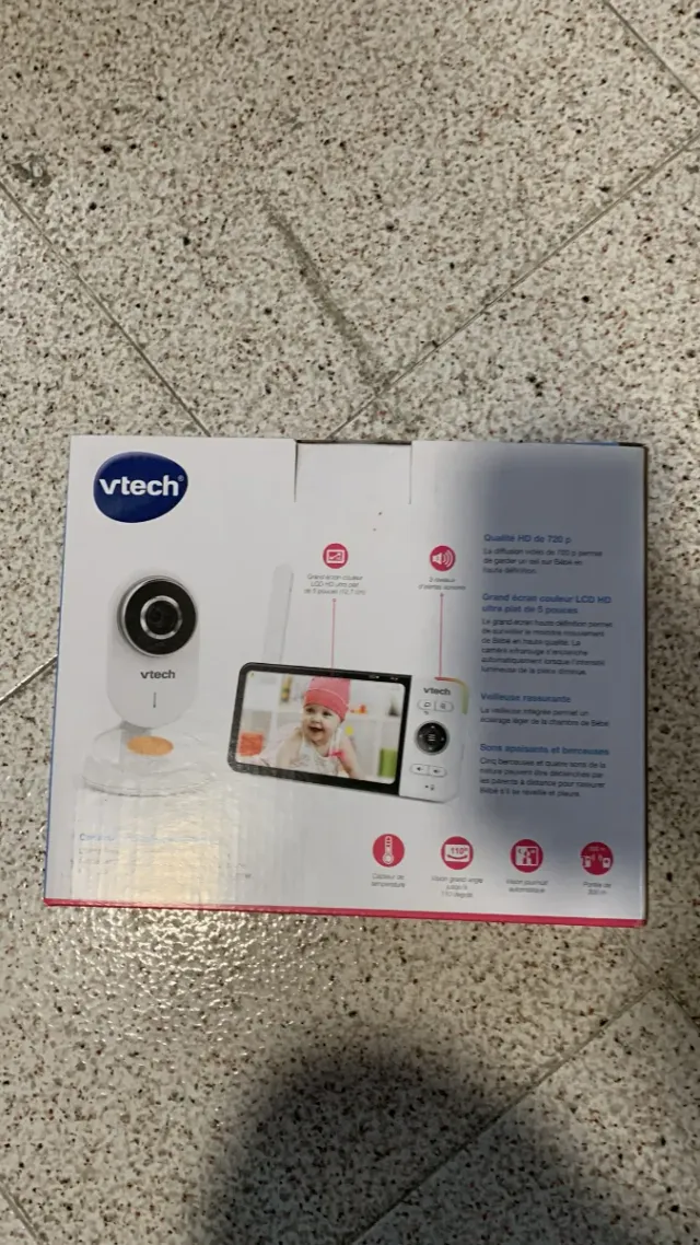 Vigilabebés Vtech Pantalla LCD HD 5