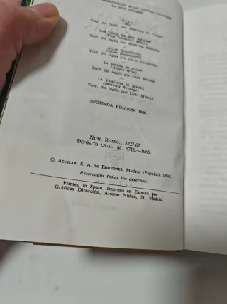 Haggard Novelas Escogidas 1966 Aguilar