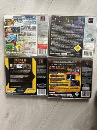 🇪🇸Lote 4 Juegos PlayStation 1 PS1 Clásicos