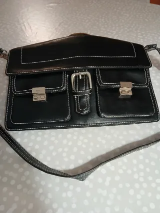 Bolso Negro Zara