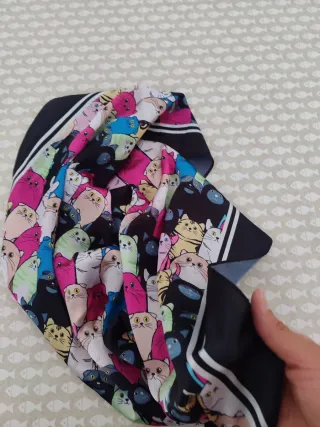 Pañuelo gatitos multicolor