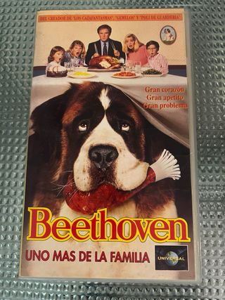 4 VHS Disney + Beethoven