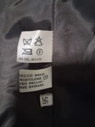 Cappotto lungo in finta pelliccia nero