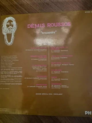 Vinilo Demis Roussos - Souvenirs