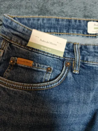 Pantalón vaquero RH hombre azul
