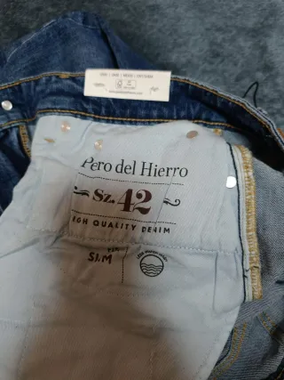 Pantalón vaquero RH hombre azul