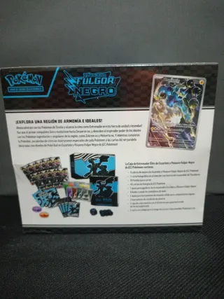 Pokemon Caja Entrenador Élite Fulgor Negro