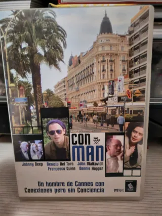 DVD Con Man (Johnny Depp)