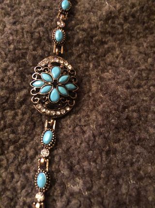 Bracciale Catena Fiore Etnico