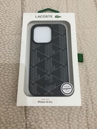Cover Lacoste iPhone 15 Pro MagSafe